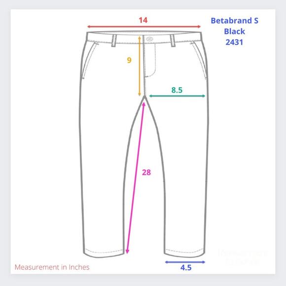 Betabrand Skinny-Leg Two-Pocket Dress Yoga Pants SIZE S Black Ponte Frabic - Picture 4 of 13